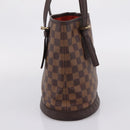 LOUIS VUITTON Damier Ebene Marais Shoulder Bag N42240 LV Auth 208868V-3