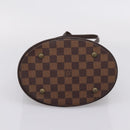 LOUIS VUITTON Damier Ebene Marais Shoulder Bag N42240 LV Auth 208868V-5