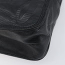 LOEWE Shoulder Bag Leather Black Auth 208871-10