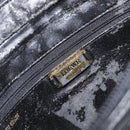 LOEWE Shoulder Bag Leather Black Auth 208871-15