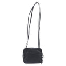 LOEWE Shoulder Bag Leather Black Auth 208871-3