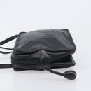 LOEWE Shoulder Bag Leather Black Auth 208871-4