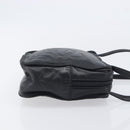 LOEWE Shoulder Bag Leather Black Auth 208871-5