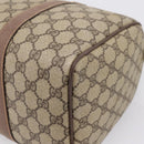 GUCCI GG Supreme Hand Bag PVC Beige Gold Tone 002 23 6842 Auth 208874-16
