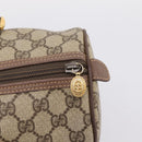 GUCCI GG Supreme Hand Bag PVC Beige Gold Tone 002 23 6842 Auth 208874-10