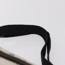 MCM Vicetos Waist Bag PVC Leather White Gold Tone Auth 208876-9