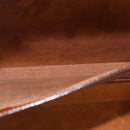 LOEWE Trunk Leather Brown Gold Tone Auth 208877A-25
