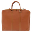 LOUIS VUITTON Epi Porte Documents Voyage Bag Zipangu Gold M54478 Auth 208878V-2