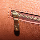 LOUIS VUITTON Epi Porte Documents Voyage Bag Zipangu Gold M54478 Auth 208878V-27