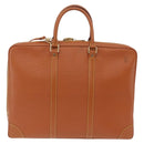LOUIS VUITTON Epi Porte Documents Voyage Bag Zipangu Gold M54478 Auth 208878V-3