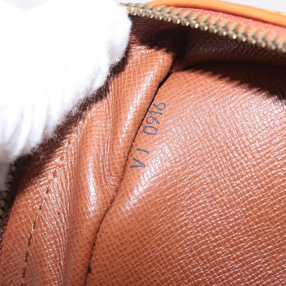 LOUIS VUITTON Epi Porte Documents Voyage Bag Zipangu Gold M54478 Auth 208878V