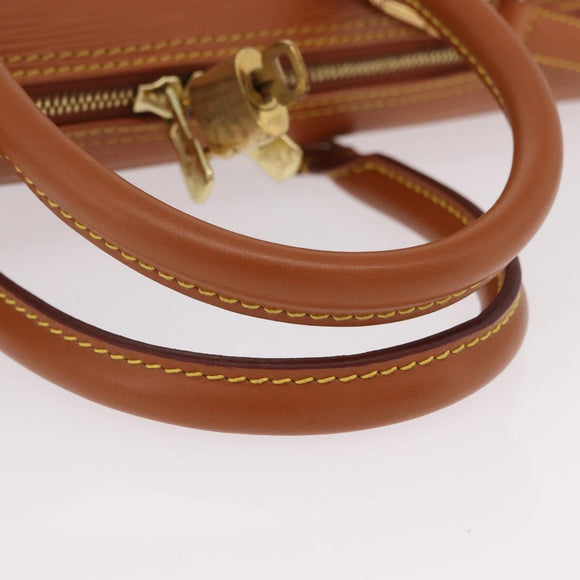 LOUIS VUITTON Epi Porte Documents Voyage Bag Zipangu Gold M54478 Auth 208878V