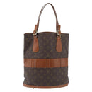 LOUIS VUITTON Monogram Bucket GM Shoulder Bag USA limited T42236 LV Auth 208895-2