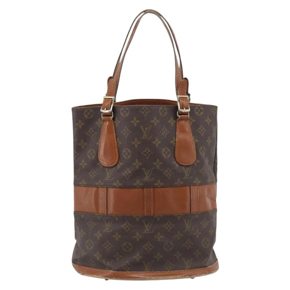 LOUIS VUITTON Monogram Bucket GM Shoulder Bag USA limited T42236 LV Auth 208895