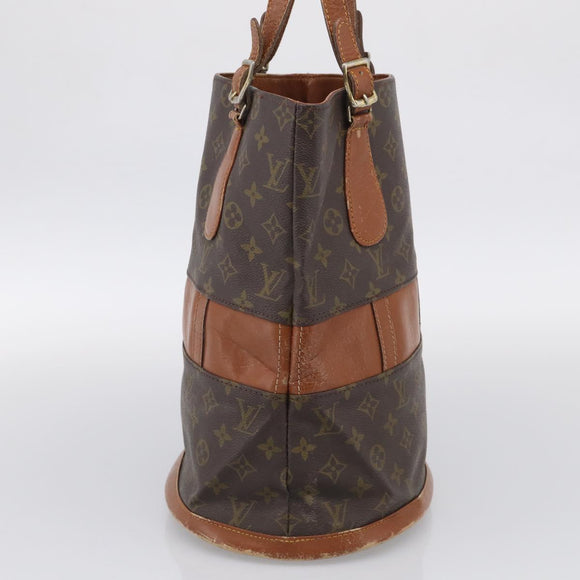 LOUIS VUITTON Monogram Bucket GM Shoulder Bag USA limited T42236 LV Auth 208895