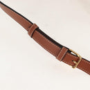 CELINE Triomphe Boston Bag PVC Leather 2way Black Gold Auth 209001SAM-11