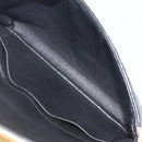 CHANEL Mini Matelasse Chain Shoulder Bag Lamb Skin Black Gold CC Auth 209002SAV-25