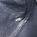 CHANEL Mini Matelasse Chain Shoulder Bag Lamb Skin Black Gold CC Auth 209002SAV-27