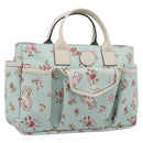 GUCCI Hand Bag Canvas Light Blue 628159 Auth 209003M-1