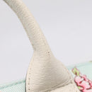 GUCCI Hand Bag Canvas Light Blue 628159 Auth 209003M-14
