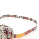 Christian Dior Hand Bag Leather Beads 2way Multicolor Gold Auth 209004SM-11