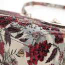 Christian Dior Hand Bag Leather Beads 2way Multicolor Gold Auth 209004SM-14