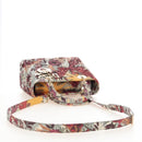 Christian Dior Hand Bag Leather Beads 2way Multicolor Gold Auth 209004SM-9