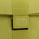 GUCCI GG Canvas Pouch Green 039 0991 Auth 209005A-13
