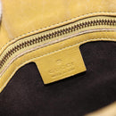 GUCCI GG Canvas Shoulder Bag Beige Gold 109101 Auth 209008-17