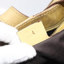 GUCCI GG Canvas Shoulder Bag Beige Gold 109101 Auth 209008-23