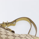 GUCCI GG Canvas Shoulder Bag Beige Gold 109101 Auth 209008-9