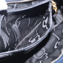 Salvatore Ferragamo Shoulder Bag Canvas 2way Navy Gold Auth 209011-22