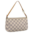 LOUIS VUITTON Damier Azur Pochette Accessoires Pouch N51986 LV Auth 209015A-1