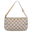 LOUIS VUITTON Damier Azur Pochette Accessoires Pouch N51986 LV Auth 209015A-13