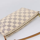 LOUIS VUITTON Damier Azur Pochette Accessoires Pouch N51986 LV Auth 209015A-6