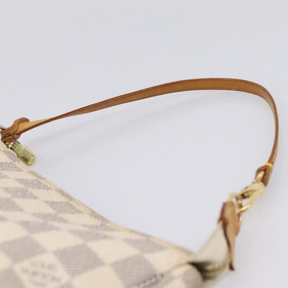 LOUIS VUITTON Damier Azur Pochette Accessoires Pouch N51986 LV Auth 209015A
