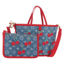 LOUIS VUITTON Monogram Denim Neverful Inside Out Bag M14997 LV Auth 209016SM-1