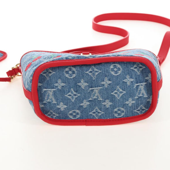 LOUIS VUITTON Monogram Denim Neverful Inside Out Bag M14997 LV Auth 209016SM