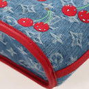 LOUIS VUITTON Monogram Denim Neverful Inside Out Bag M14997 LV Auth 209016SM-16