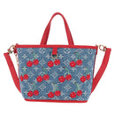 LOUIS VUITTON Monogram Denim Neverful Inside Out Bag M14997 LV Auth 209016SM-2