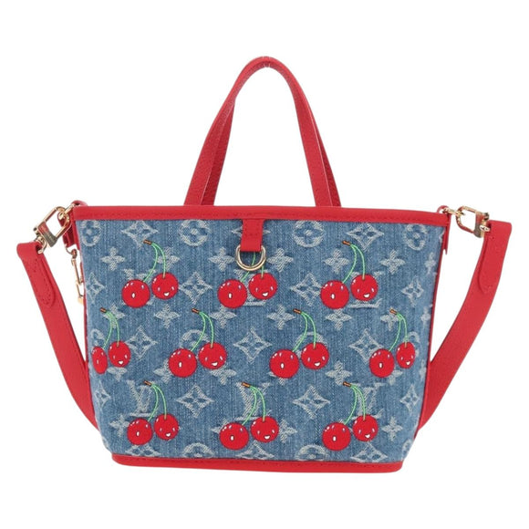 LOUIS VUITTON Monogram Denim Neverful Inside Out Bag M14997 LV Auth 209016SM