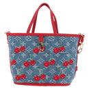 LOUIS VUITTON Monogram Denim Neverful Inside Out Bag M14997 LV Auth 209016SM-3