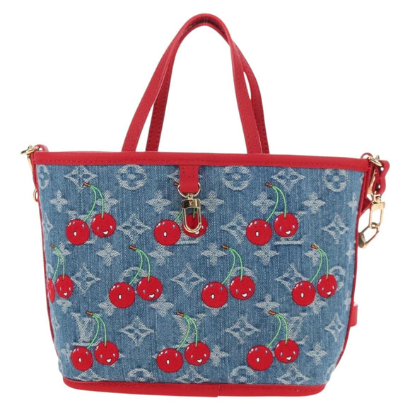 LOUIS VUITTON Monogram Denim Neverful Inside Out Bag M14997 LV Auth 209016SM