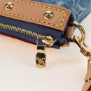 LOUIS VUITTON Denim Cherry Pochette Accessoires Pouch M13994 LV Auth 209017SM-18