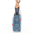 LOUIS VUITTON Denim Cherry Pochette Accessoires Pouch M13994 LV Auth 209017SM-4