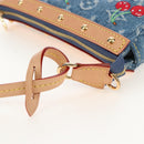 LOUIS VUITTON Denim Cherry Pochette Accessoires Pouch M13994 LV Auth 209017SM-8