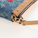 LOUIS VUITTON Denim Cherry Pochette Accessoires Pouch M13994 LV Auth 209017SM-9