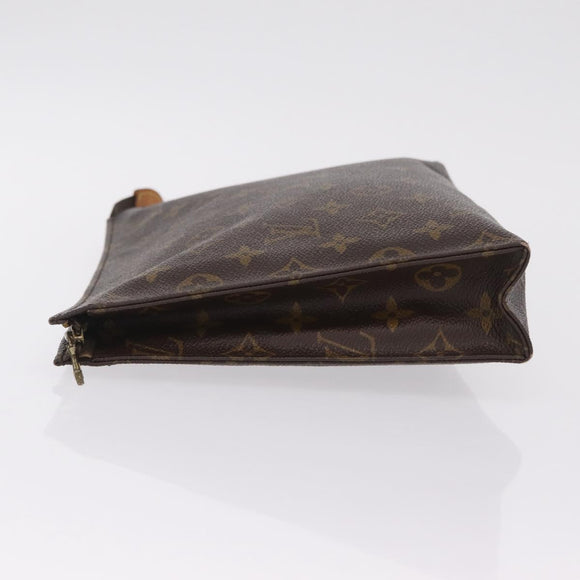 LOUIS VUITTON Monogram Poche Toilette 26 Pouch M47542 LV Auth 209020A