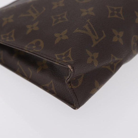 LOUIS VUITTON Monogram Poche Toilette 26 Pouch M47542 LV Auth 209020A