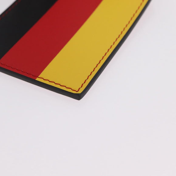 LOUIS VUITTON Epi Name Tag Germany World Cup Limited Edition Red LV Auth 209030M